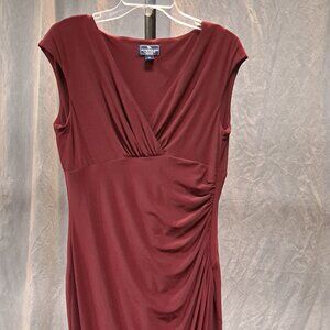 American Living Burgundy Dress Size 12